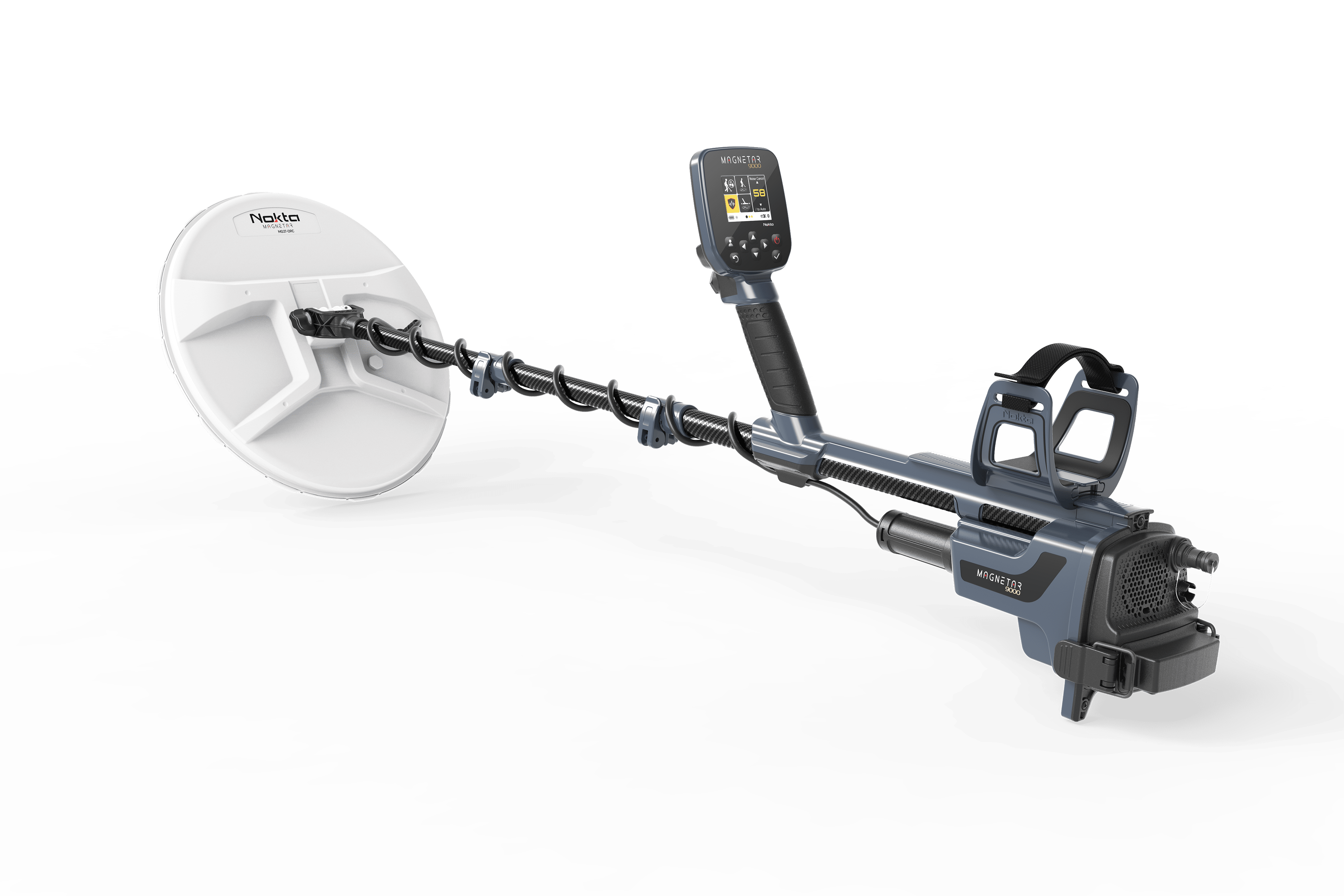 Nokta Magnetar 9000 Pulse Induction Metal Detector - Intro Pack with 2 Coils