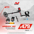 Minelab VANQUISH 460 + PRO-FIND 35 + Adventure Pack Bundle