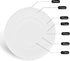 Removable foam coin insert with openings from 17 to 38 mm