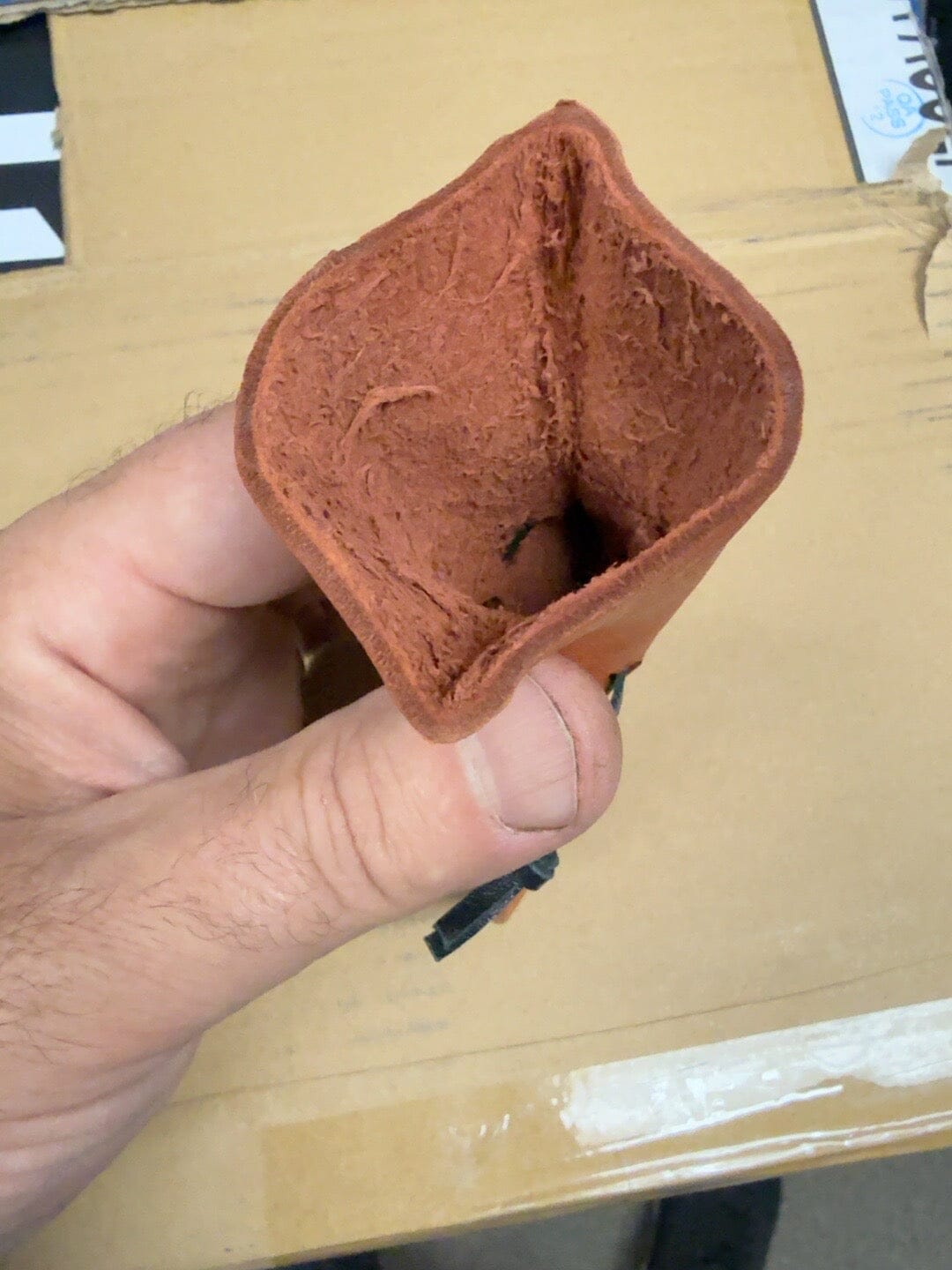 Doc's Kangaroo Nugget Pouch open interior