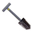 Lesche 18 inch Double Serrated T Handle Shovel