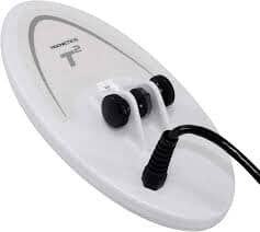 Teknetics 10″ White Elliptical DD Metal Detector Search Coil