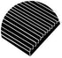 Deep V-Groove Matting 12" x 48"