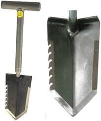 Lesche 18" Single Serrated T Handle Sampson Shovel