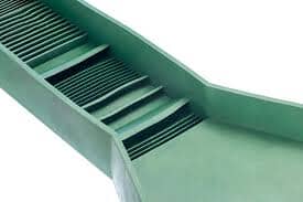 Pocket Sized TPR Plastic Green Sluice Box - 12"X3"x5.5"