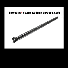 Nokta Lower Shaft Trapezoid Carbon Fiber for Simplex+ and Legend Detectors