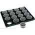 7 x 8 Display Tray With 16 Gem Jars