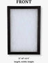 Glass Top Riker Display Box With Metal Clips 12" x 8-1/4" x 3/4"