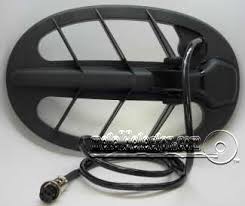Fisher 11″ Solid Biaxial DD Black Elliptical Coil for Gold Bug