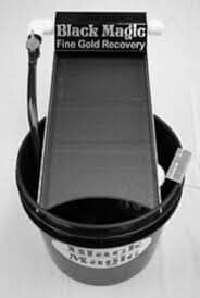 Mini Bucket Black Magic Fine Gold Recovery Table