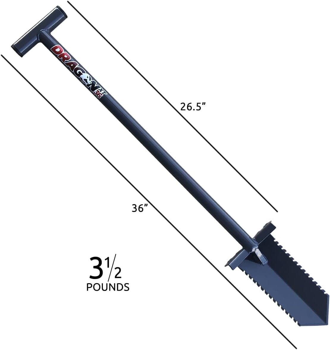 DragonXT 36" Professional Metal Detecting Shovel