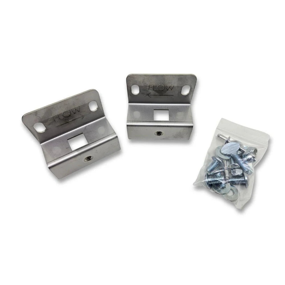 Pair Leg Brackets for folding sluice upgrade