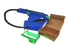 Dream Mat SwitchBack Underwater Light Rail for Gold Cleanup Sluice