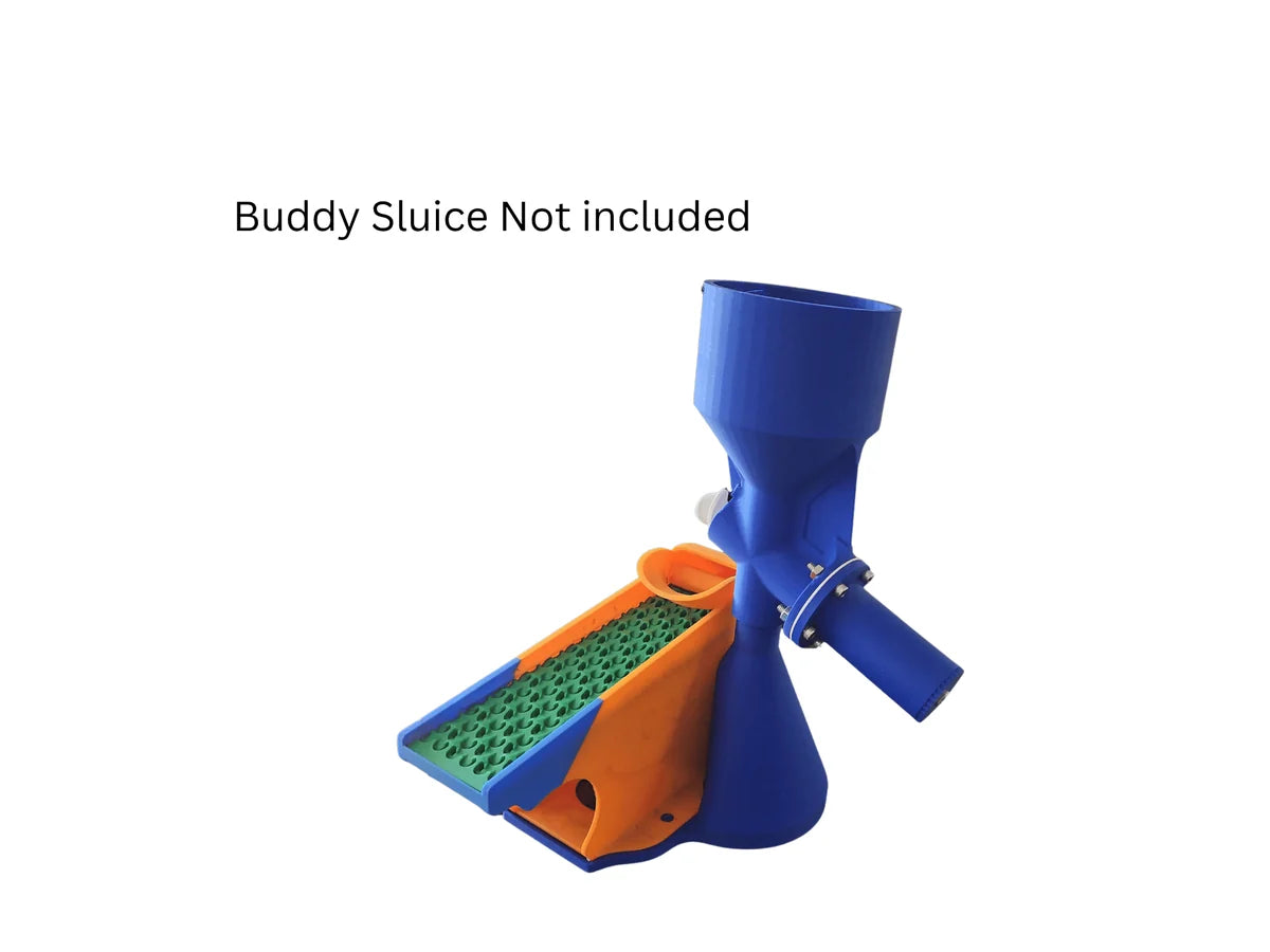 Dream Mat Variable Speed Dry Buddy Feeder & Base for Gold Cleanup