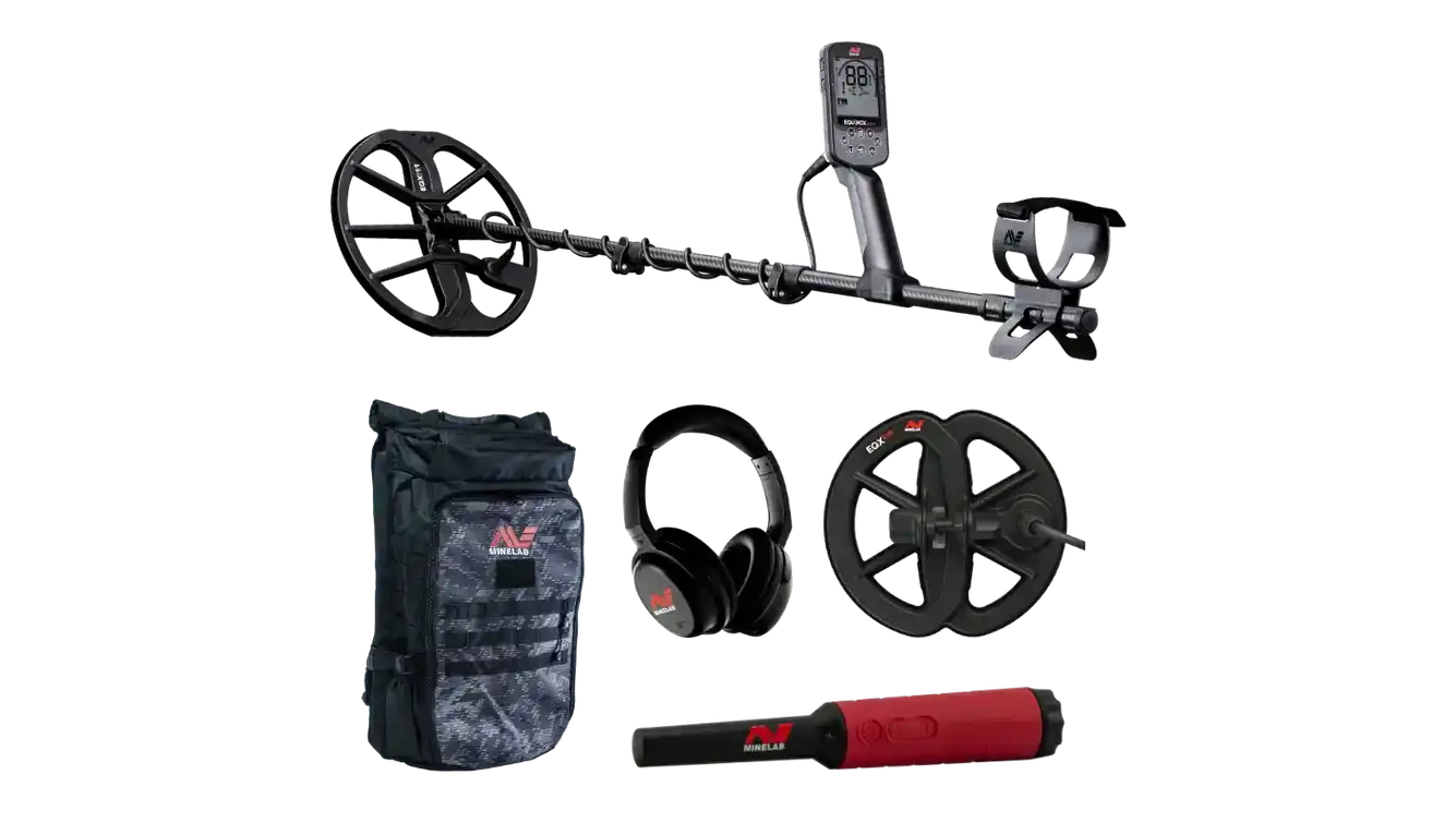 Minelab EQUINOX 900 + PRO-FIND 40 + Backpack Bundle