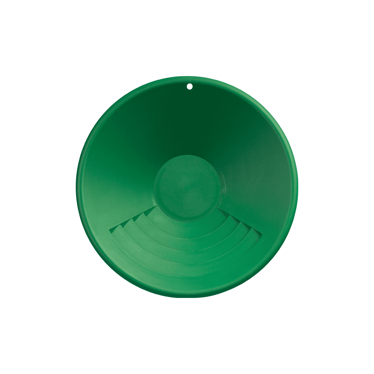 Garrett 10 inch Backpacker gold pan front view