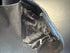 Interior of original Garrett metal detecting finds pouch showing zipper pocket and tool sleeves
