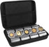 High Plains 46 mm clear coin capsule set with storage organizer