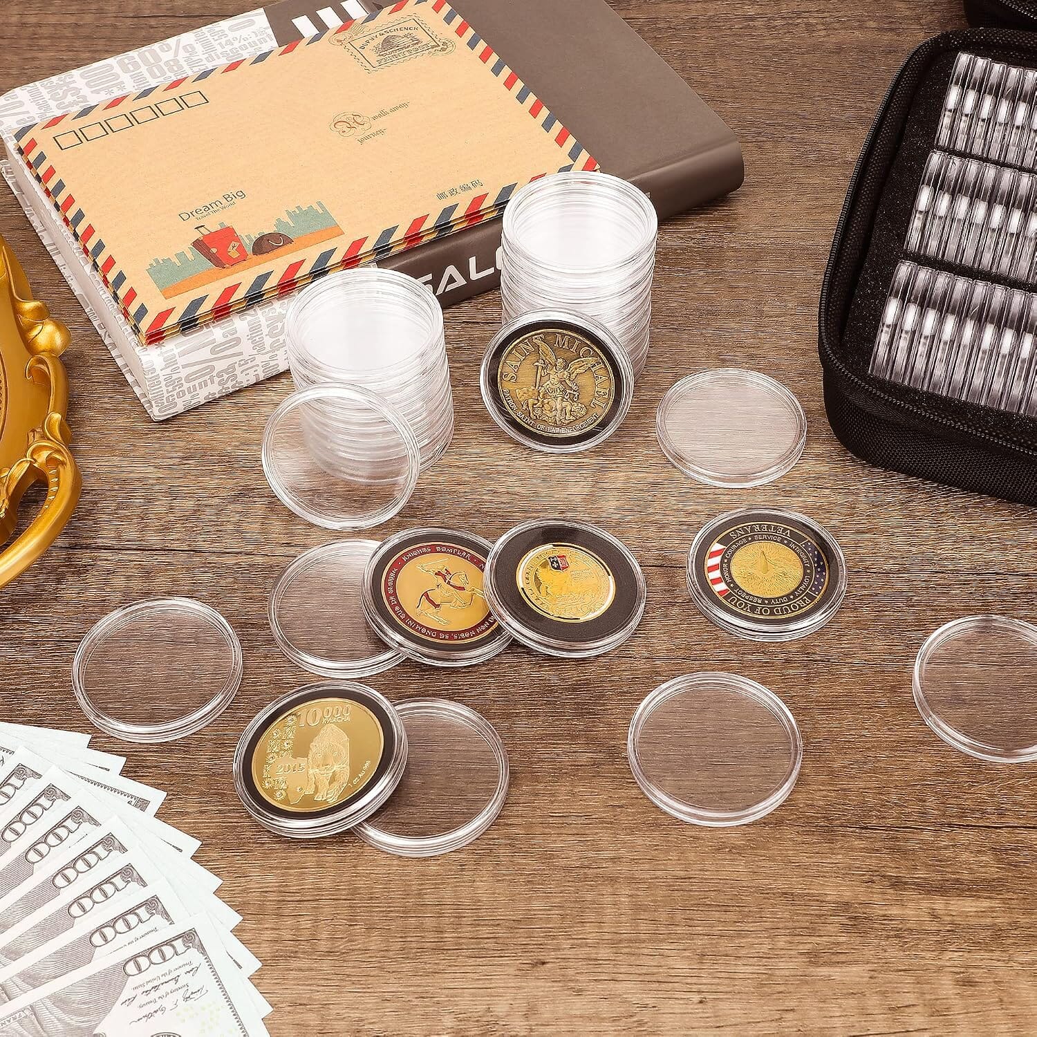 Dimensions of High Plains 46 mm coin capsules
