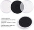 Easy-open crescent edge on clear coin capsule