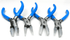 Four-piece nylon jaw plier kit with replacement jaws
