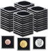 Square coin holder size guide for 20 to 40 mm coins