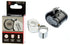 10x21MM Chrome Round Body Triplet Jeweler's Loupe With Leather Case