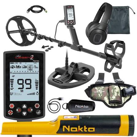 Nokta Legend 2 Metal Detector with AccuPOINT Pinpointer