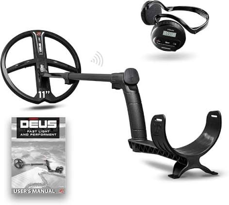 XP DEUS Lite Metal Detector with 9" X35 Coil & WS4 Headphones