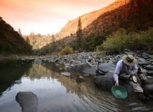 Gold Panning the Pacific Northwest