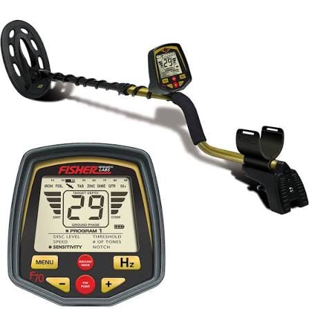 Fisher F70 Metal Detector with 10" Waterproof Search Coil