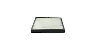 Glass Top Riker Display Box With Metal Clips 16" x 12" x 2"