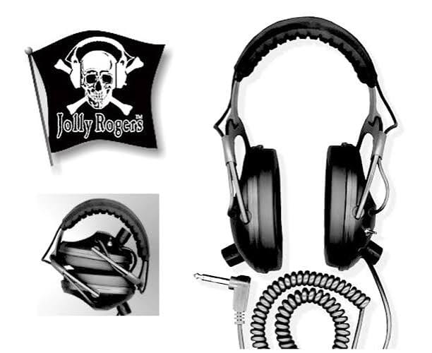 Detector Pro Jolly Rogers Ultimate Headphones for Metal Detecting