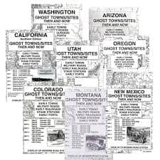 Oregon Ghost Town Sites: Then & Now