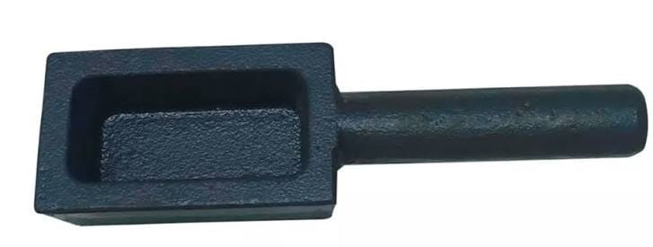 1 KG - Iron Open Gold Loaf Ingot Casting Mold