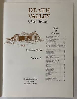 Death Valley Ghost Towns Volume 1