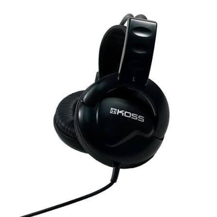 Koss Metal Detector Headphones with 6.3 mm Plug