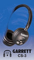 Garrett CS-3 Wireless Z-Lynk Headphones