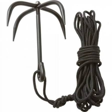 Heavy Duty Grappling Hook and 40 ft Rope