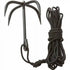 Heavy Duty Grappling Hook and 40 ft Rope