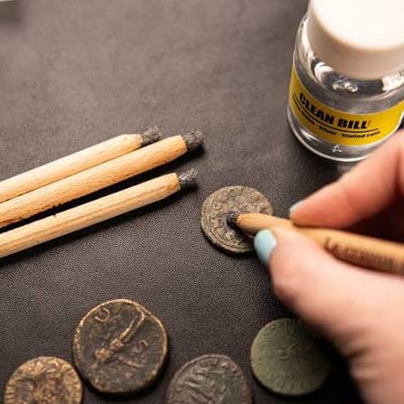 Le Crayon Steel-Wool Coin and relic Restoration Brush