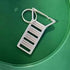Stainless Steel Keychain Sluice Box Ornament