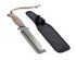 12" Black Full Tang Hunting Knife with Gut Hook, 4" Saw Spine, Desert Camo Paracord-Wrapped Handle & Nylon Sheath