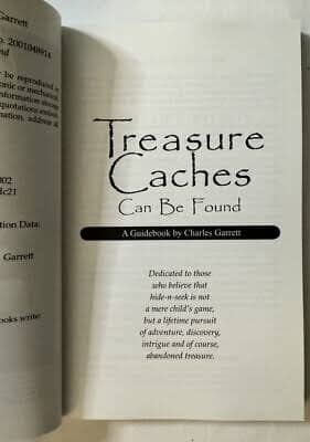 Treasure Caches Can Be Found
