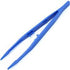 7" Blue Lightweight Plastic Tweezer