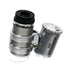 High Powered 45X Pocket Multi-Focus Mini Microscope with 2 L.E.D. Lights