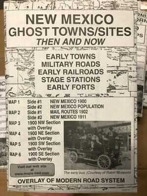 New Mexico Ghost Town Sites: Then & Now