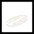 Nokta Racer 9.5" x 5" White Search Coil Cover