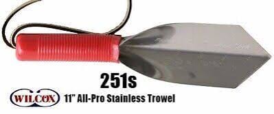 Wilcox 11" Stainless Steel Trowel - 251s