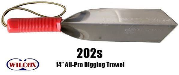 Wilcox 14" Stainless Steel Trowel - 202s